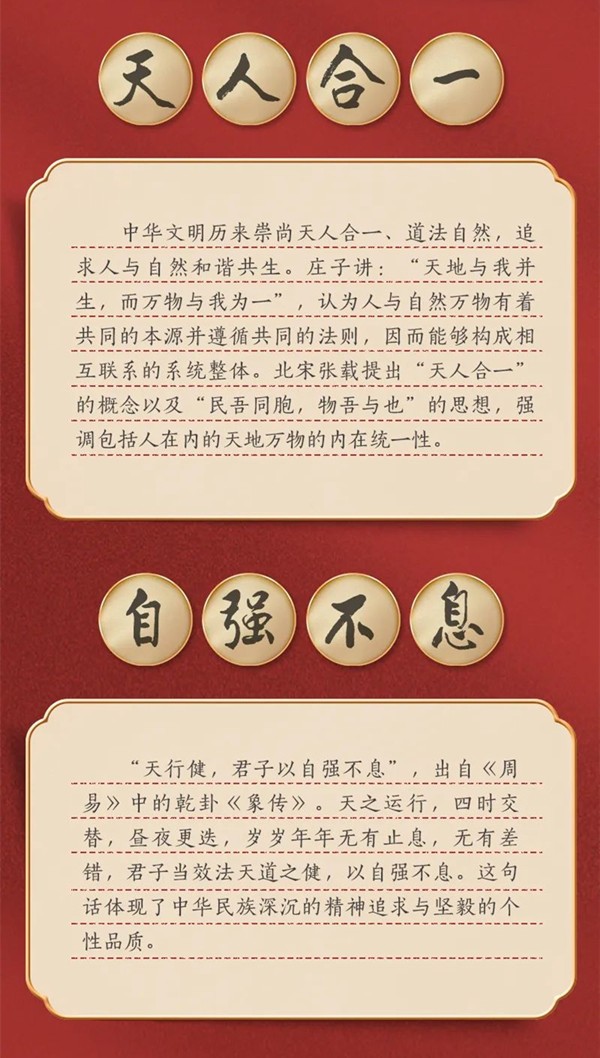 党的二十大报告，提到了这几个中国古语